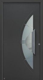 front door with partial vision glass